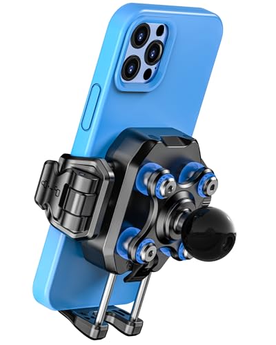 BRCOVAN 1'' Ball Phone Mount Holder with Vibration Dampener, 1s Locking