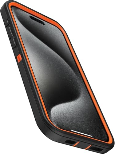 OtterBox iPhone 15 Pro Max (Only) - Defender Series Case - Realtree Edge (Camo) - Screenless - Rugged & Durable - with Port Protection - Holster Clip Includes - Microbial Defense Protection - color: Realtree Blaze Edge (Camo)