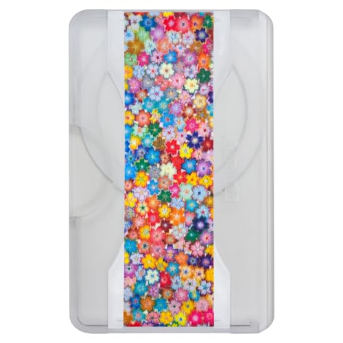 LOVEHANDLE Wallet for MagSafe + Kickstand - Colorful Daisies - color: Daisies