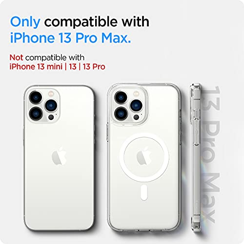 Spigen for iPhone 13 Pro Max Case, Ultra Hybrid MagFit [Anti-Yellowing] [Compatible with Magsafe] - Clear - color: Clear, size: iPhone 13 Pro Max