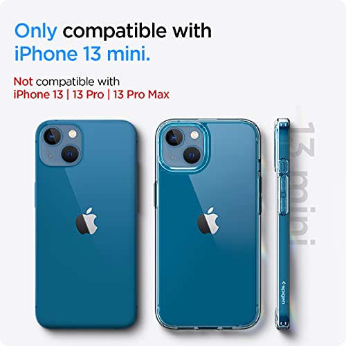 Spigen for iPhone 13 Mini Case, Ultra Hybrid [No Magnet Ring][Anti-Yellowing] - Crystal Clear - color: Crystal Clear, size: iPhone 13 Mini