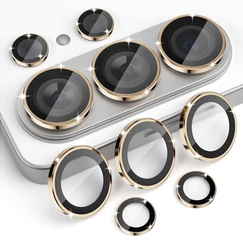Camera Lens Protector for Samsung Galaxy S26 Ultra, Gold - color: Gold