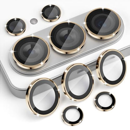 Camera Lens Protector for Samsung Galaxy S26 Ultra, Gold - color: Gold