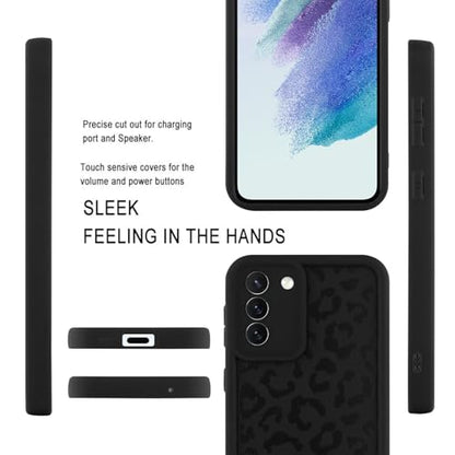 Compatible with Samsung Galaxy S21 FE Case, Black - color: Black, size: Samsung Galaxy S21 FE