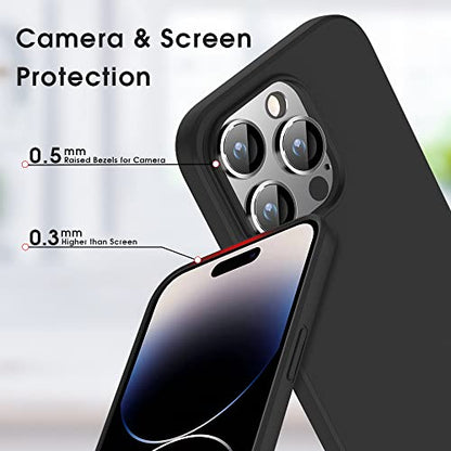 X-level Compatible iPhone 14 Pro max Case Slim Fit Ultra-Thin [Guardian Series] Soft TPU Matte Finish Coating Phone Cases Lightweight Anti-Scratch Back Cover Grip 6.7" (2022)-Black - color: Black, size: iPhone 14 Pro Max