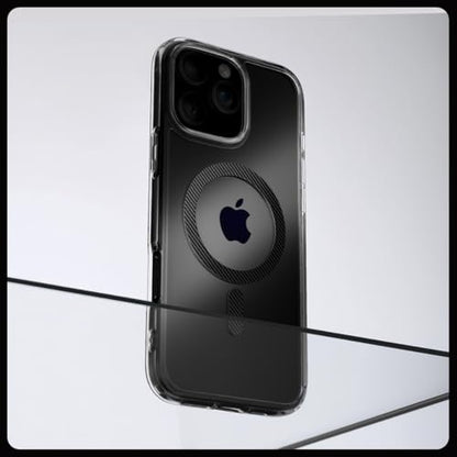 Spigen for iPhone 16 Pro Case, Ultra Hybrid MagFit [Anti-Yellowing] [Compatible with Magsafe] - Carbon Fiber - color: Carbon Fiber, size: iPhone 16 Pro