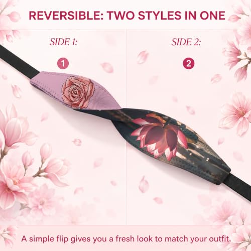 Switchbands Aesthetic Flower Phone Grip – Pack of 2, Reversible Floral Phone Strap, Arthritis Friendly, Anti-Theft Security, Wireless Charging Compatible, Universal Cell Phone Grip - Dahlia Icon - color: Dahlia Icon, size: Pack of 2