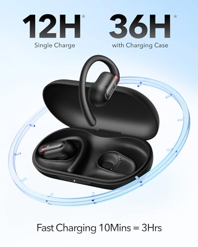 Soundcore V30i by Anker Open Ear Earbuds, Open Ear Headphones True Wireless - size: Standard