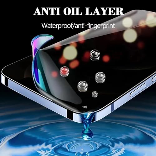 Hydrogel Privacy Screen Protector for iPhone 11 Pro Max/iPhone Xs Max [6.5 Inch] Anti Spy Soft TPU Protective Film, 2 Pack (Not Tempered Glass) - size: Privacy iPhone 11 Pro Max / iPhone Xs Max
