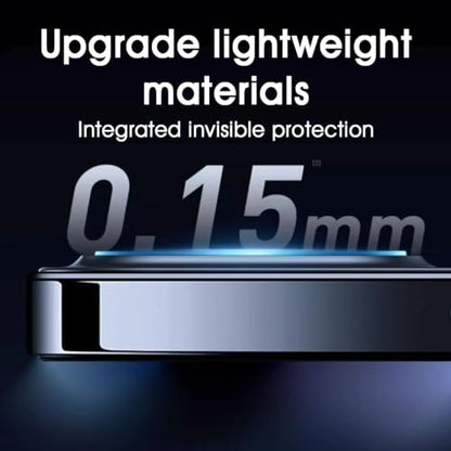 Camera Lens Protector for iPhone 11 6.1-Inch and iPhone 12 mini 5.4-Inch, 9H Tempered Glass, HD Clear, Anti-Scratch, Case Friendly, Does Not Affect Night Shots, 3-Pack