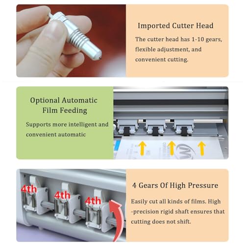 Intelligent Film Cutting Machine for Hydrogel TPU Screen Protectors for Front of The Cellphone, Mobile Phone Protector Multifunctional