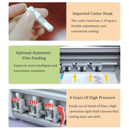 Intelligent Film Cutting Machine for Hydrogel TPU Screen Protectors for Front of The Cellphone, Mobile Phone Protector Multifunctional
