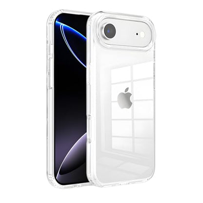 Ultra-Clear Hybrid Case Shockproof & Anti-Yellowing Phone Case | TPU + Acrylic Dual Protection | Slim Fit & Scratch-Resistant Design for iPhone 17 air - size: iphone 17 air