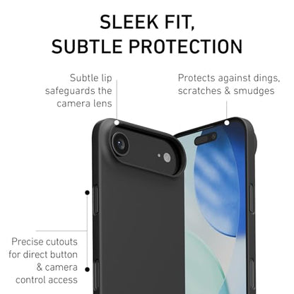 PEEL Magnetic Case for iPhone 17 Air (Black) - color: Black, size: Magnetic
