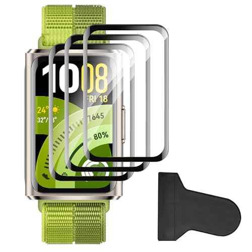 Compatible for HUAWEI Band 11 Pro screen protector, Anti-Scratch 3D Full Screen Coverage flim, Case Friendly, HD Ultra, 3 PACK - size: Xiaomi Band 11 Pro