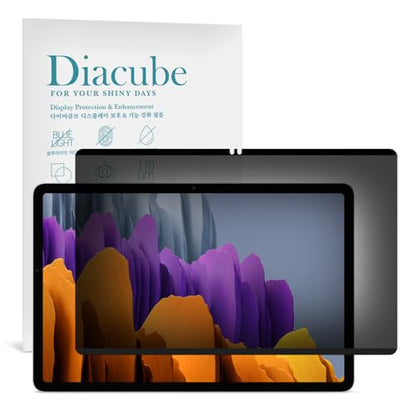 Magnetic & Nano Adsorption 360° 4-Way Privacy Screen Protector for Samsung Galaxy Tab S10 Plus/S9 Plus/S9 FE Plus 12.4 inch | Detachable, Anti-Spy, Anti-Fingerprint | Works in Both Landscape & Portrait Modes - size: Galaxy Tab S10 Plus/S9 Plus/S9 FE Plus