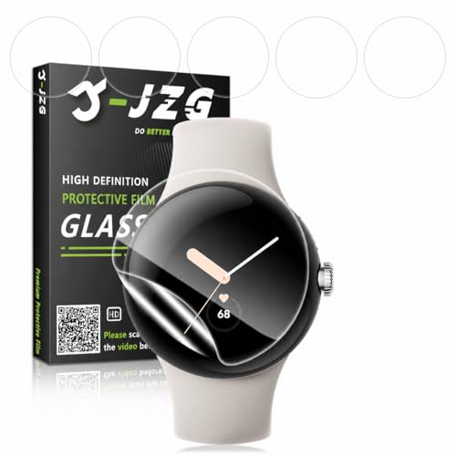 6 Pack for Google Pixel Watch 4/3/2/1 Screen Protector 41mm | Anti Scratch, Soft HD Clear Flexible Film for Pixel Watch 4/3/2/1 , Bubble Free, Touch Sensitive, Anti Fingerprint - size: For Google Pixel Watch 4/3/2/1 41mm 1.61 Inch