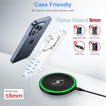 for Pixel Wireless Charger, Fast Wireless Charging Pad for Google Pixel