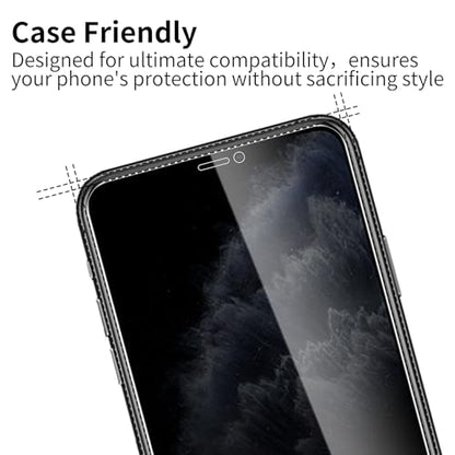 3 Pack Privacy Screen Protector for iPhone 11 Pro/iPhone Xs/iPhone X, 9H Hardness Double Shatterproof Anti-Spy Tempered Glass Film, Easy Installation - size: iPhone 11 Pro/iPhone Xs/iPhone X
