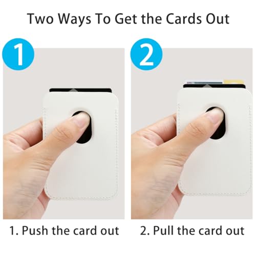 for MagSafe Wallet,Magnetic Card Holder for Phone Case - color: Summer Mountain