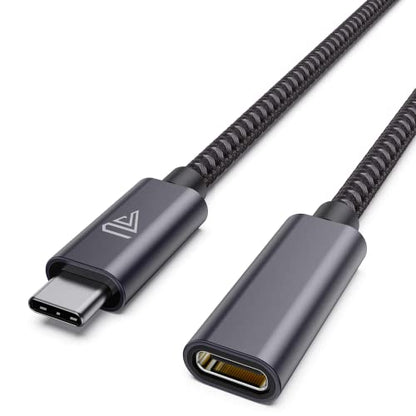 Faracent USB C Extension Cable (20Gbps/240W/3.3Ft), 4K@60Hz USB 3.2 - color: Grey, size: 3.3ft*1
