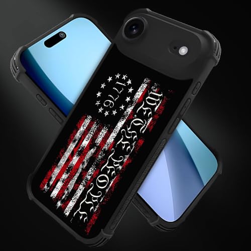 case for iPhone 17 Air,Compatible with Magsafe,All-Round Protection Shockproof Anti-Scratches TPU Case Cover-Classic American Flag 1776 We The People - color: Classic American Flag 1776 we the people, size: IPhone 17 Air