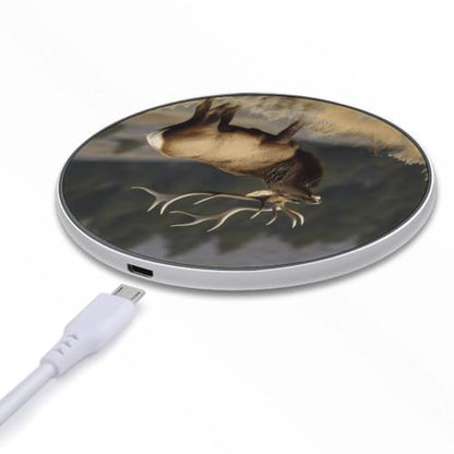 Bull Elk Wireless Charger, Fast Charging Pad