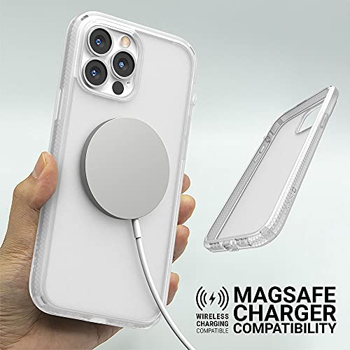 Catalyst iPhone 13 Pro Max Case Influence Series Slim Case, Finger-Print Safe Cases, Drop Proof Phone, with Lanyard (Clear)