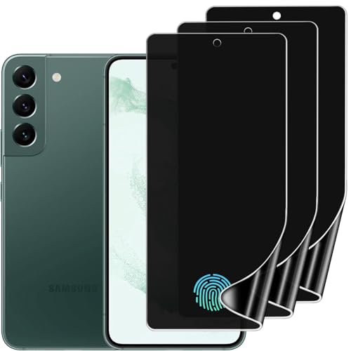 TPU Privacy Screen Protector for Samsung Galaxy S22 6.1", 3 Pack - size: Samsung Galaxy S22