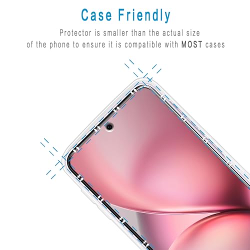 2+2 Pack Screen Protector for Samsung Galaxy A36 5G Tempered Glass - color: Samsung Galaxy A36 5G-Clear