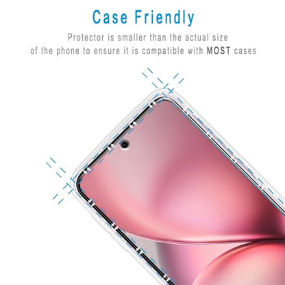 2+2 Pack Screen Protector for Samsung Galaxy A36 5G Tempered Glass - color: Samsung Galaxy A36 5G-Clear