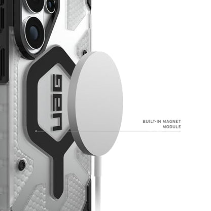 URBAN ARMOR GEAR UAG for Samsung Galaxy S26 Ultra Case 6.9" Pathfinder Clear - Magnetic Charging Compatible Transparent Rugged Military Drop Tested Protective Cover, Ice/Silver - color: Pathfinder Clear - Ice/Silver
