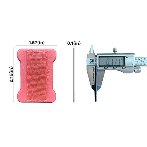 Universal Phone Grip for Smartphones - Phone Holder for Hand - Wireless Charging Compatible (Pink) - 2Pack - color: Pink