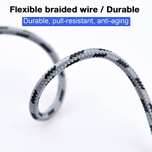 0.5FT USB Micro to iOS DJI Remote Controller Cable for IPhone14 Pro, DJI Mavic Mini(1st Gen), Mini SE, Mavic Pro, Spark, 2Pro Zoom,Mavic Air,Platinum,Phone/Tablet 90 Degree Data OTG Cord Accessorie - size: 0.5FT(6in), style: Micro to IOS