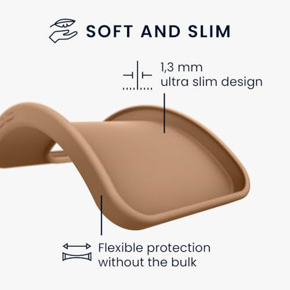 kwmobile Case Compatible with Samsung Galaxy A55 5G Case - Soft Slim Protective TPU Silicone Cover - Cappuccino - color: Cappuccino, size: Galaxy A55 5G