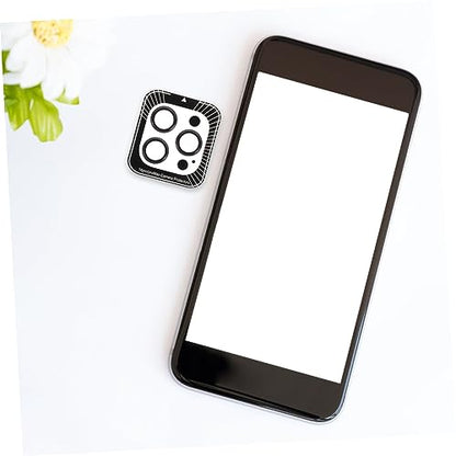 balacoo Protective Camera Lens Guard for Tempered Phone Lens Cover Scratch Resistant Dustproof Dark Purple Easy Install and Bubble