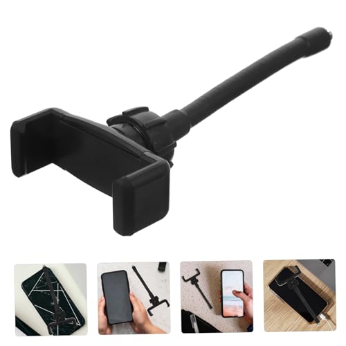 3Pcs Flexible Gooseneck Phone Mount, Rotatable Clip Stand with 1/4 Thread