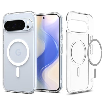 Spigen Ultra Hybrid MagFit for Pixel 10 Pro XL Case, Clear White - color: Mag Clear, size: Pixel 10 Pro XL