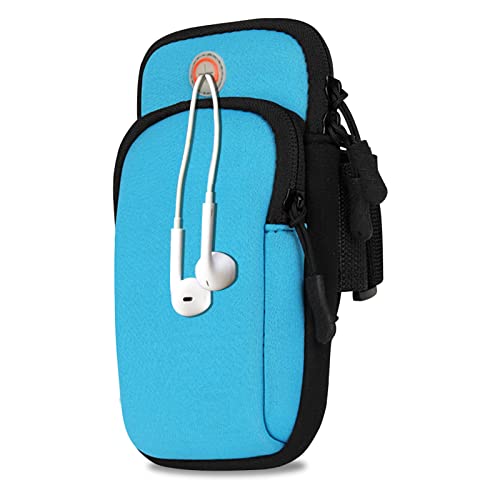 Phone Holder for Running Armband iPhone 17 16 16e 15 14 13 12 11 Pro Max Xs Xr X 8 Plus SE Mini,Galaxy Ultra S26 S25 S24 S23 S22 Note,Cell Phone Arm Bands Sleeve Workout Gym Jogging Men Women - color: 4-Blue
