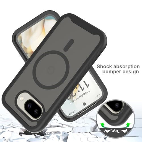 Magnetic Phone Case for Google Pixel 10A, Army Green