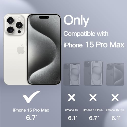 JETech Silicone Case for iPhone 15 Pro Max, White | Silky Soft Touch, Shockproof Protection, Scratch Resistant, Microfiber Lining - color: White, size: iPhone 15 Pro Max
