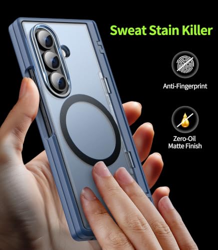 Cozycase for Samsung Galaxy Z Fold 8 Ultra /Z Fold 7 Case with Kickstand - color: Blue
