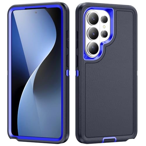 Shockproof Case for Samsung Galaxy S26 Ultra 6.9 inch,Heavy Duty Rugged Military Grade Protection,Hard Sturdy Phone Cover for Samsung S26 Ultra,Deep Blue - color: Deep Blue