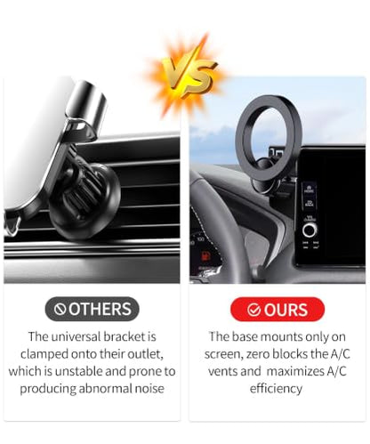 Car Phone Holder for Honda CR-V/HR-V/CRV 2023-2026 Accessories, 7/9" Screen - size: for 23-26 CR-V & 23-26 HR-V (7/9 inch screen only)