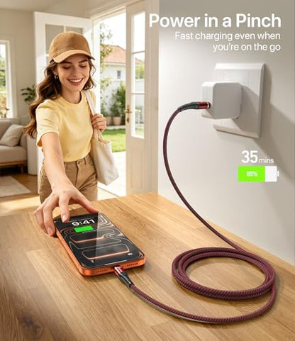 USB to USB C Cable 3A Fast Charging 3FT, 2Pack USBA to USBC Cable for - color: Red, size: 3FT, style: 60W USB A to USB C