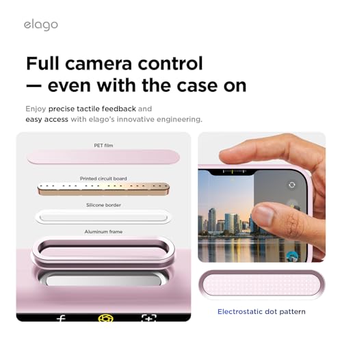 elago Premium Magnetic Silicone Case for iPhone 17 | Compatible with MagSafe, Liquid Silicone Material, Protection, Shockproof, Slim Phone (Light Lilac) - color: Light Lilac, size: iPhone 17