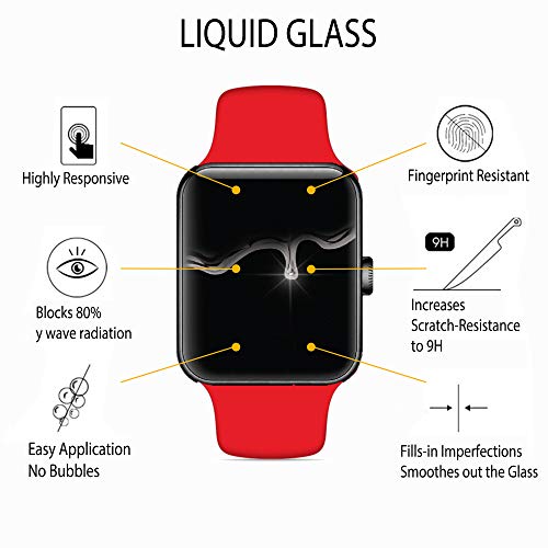 Liquid Glass Screen Protector With $150 Coverage for Apple Watch All Series