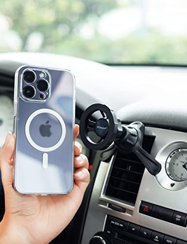 PROfezzion Deluxe Premium Metal Magnetic Car Mount Phone Holder for MagSafe