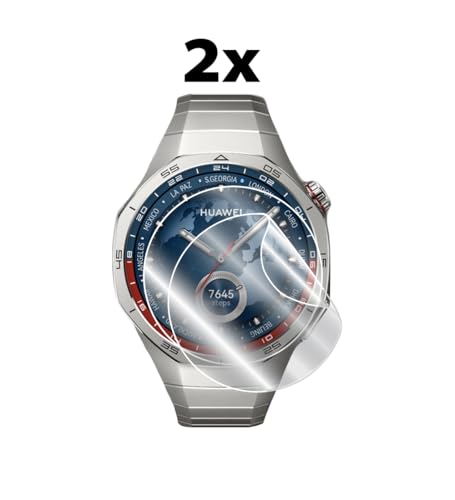 IPG Made for Huawei Watch GT 5 Pro 46mm Smartwatch Hydrogel Screen Protector (2 Units) Invisible HD Clear Film Anti Scratch Guard-Smooth/Self-Healing/Bubble Free for GT5Pro-46mm - size: GT 5 Pro 46mm