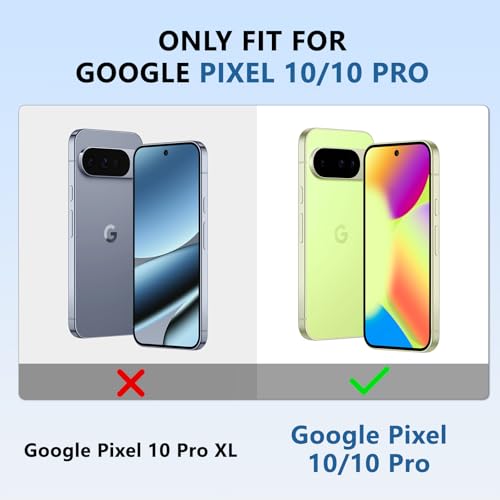 for Pixel-10 Case/Pixel-10-Pro Case, Built-in Durable Stand, Gray - color: Gray, size: Pixel 10/10 Pro 6.3"